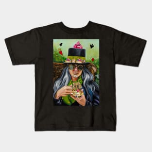 A Mad Tea-Party Kids T-Shirt